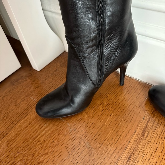 Stuart Weitzman side zipper high heel boots - Picture 7 of 16